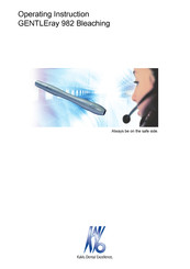 KaVo GENTLEray 982 Bleaching Operating	 Instruction