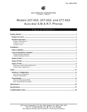 Hubbell GAI-TRONICS 277-003 Manual