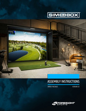 Foresight Sports SIM IN A BOX BIRDIE SIAB ENCLOSURE Assembly Instructions Manual