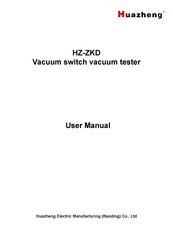 Huazheng HZ-ZKD User Manual