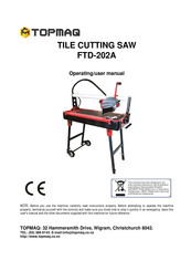 TOPMAQ FTD-202A Operating User Manual