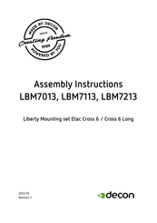 decon Liberty LBM7113 Assembly Instructions Manual