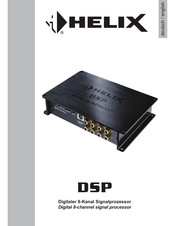 Audiotec Fischer HELIX DSP Manual