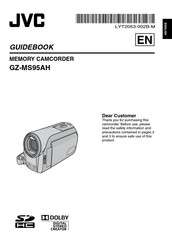 JVC GZ-MS95AH Manual Book