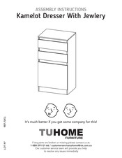 TUHOME Furniture Kamelot JLB 6741 Assembly Instructions Manual