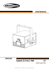 SHOWTEC Solaris 5.5 incl. FB4 User Manual
