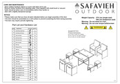 Safavieh Outdoor Enerson PAT7523B Quick Start Manual
