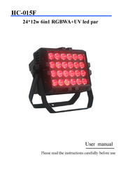 HC Stage Lighting HC-015F User Manual