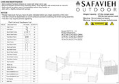 Safavieh Outdoor Presla PAT7715-3 Manual