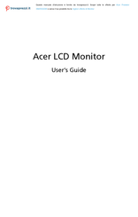 Acer Predator XB253QGW User Manual