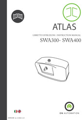 On Automation ATLAS SWA300 Instruction Manual