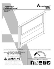 Ameriwood HOME 1625500EBL Instruction Booklet