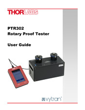 THORLABS PTR302 User Manual