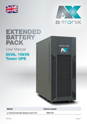 a-TroniX Extended Battery Pack Pro User Manual