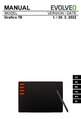 Evolveo Grafico T8 Manual