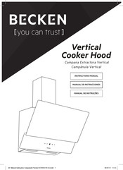 Becken BCHVS3123 Instruction Manual
