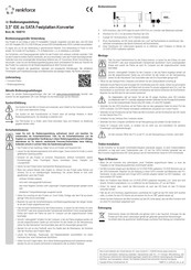 Renkforce 1628715 Operating Instructions