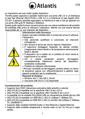 Atlantis A02-ATL30 Manual