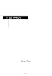 Edmund Optics 86-885 Manual