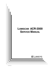 Lumisys LUMISCAN ACR-2000 Service Manual