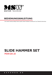 Msw Motor Technics MSW-DA-20 User Manual