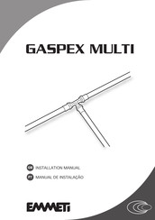 emmeti GASPEX MULTI Installation Manual