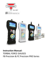 Scientific Industries TORBAL FB10k Instruction Manual
