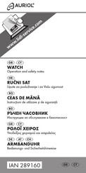 Auriol 289160 Operation And Safety Notes