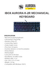 iBox AURORA K-2R User Manual