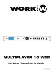 Work Pro MULTIPLAYER 10 WEB User Manual