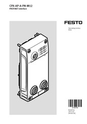 Festo PROFINET CPX-AP-A-PN-M12 Operating Instructions Manual