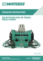 Flextool MQ WHITEMAN EHHNK5 Operating Instructions Manual