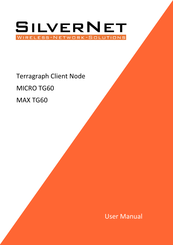 SilverNet MICRO TG60 User Manual