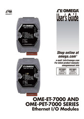 Omega OME-ET-7000 Series User Manual