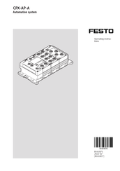 Festo CPX-AP-A Operating Instructions Manual