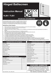 ROMAN KLBV Instruction Manual