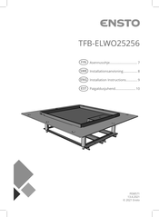 ensto TFB-ELWO25256 Installation Instructions Manual
