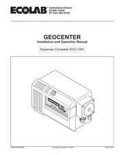 Ecolab GEOCENTER Installation And Operation Manual