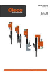 Cleco BD Series Assembly Instructions Manual