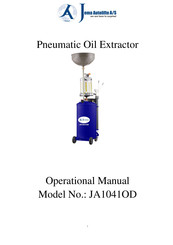 Jema Autolifte JA1041OD Operational Manual