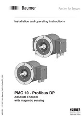Baumer Hubner Berlin PMG 10 Proibus DP Installation And Operating Instructions Manual