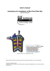TeichTip Sunsun Bio Pond Filter Set User Manual