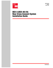 ADC DSX-4U-24 Installation Manual