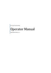 KAKA Industrial W-3616Z Operator's Manual