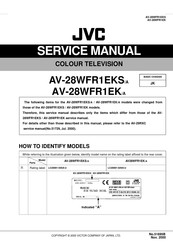 JVC AV-28WFR1EKS Service Manual