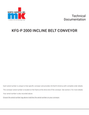 MK KFG-P 2000 AS Technical Documentation Manual