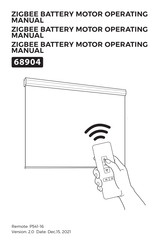 ZIGBEE 68904 Operating Manual