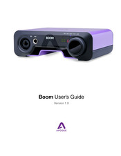 Apogee Boom User Manual