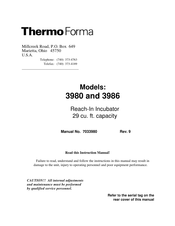 Thermo Forma 3986 Manual