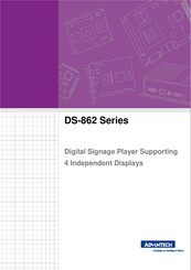 Advantech DS-862 Series User Manual